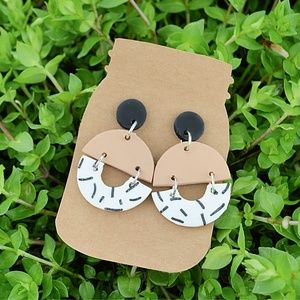 Clay Earrings Carmella Business Casual